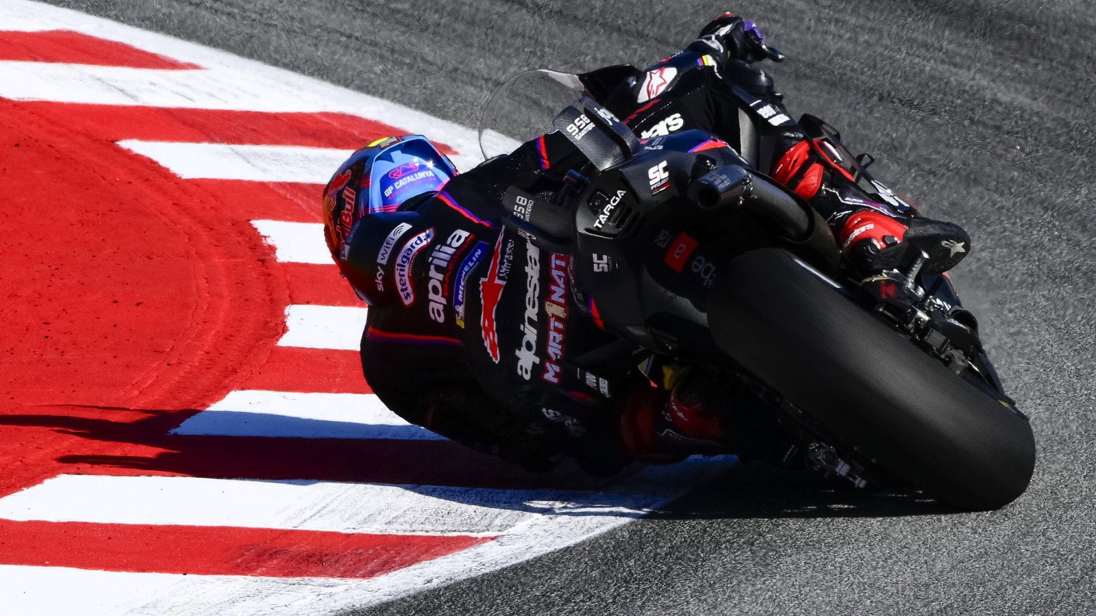 Jorge Martin, shoulder down, Catalunya 2025.