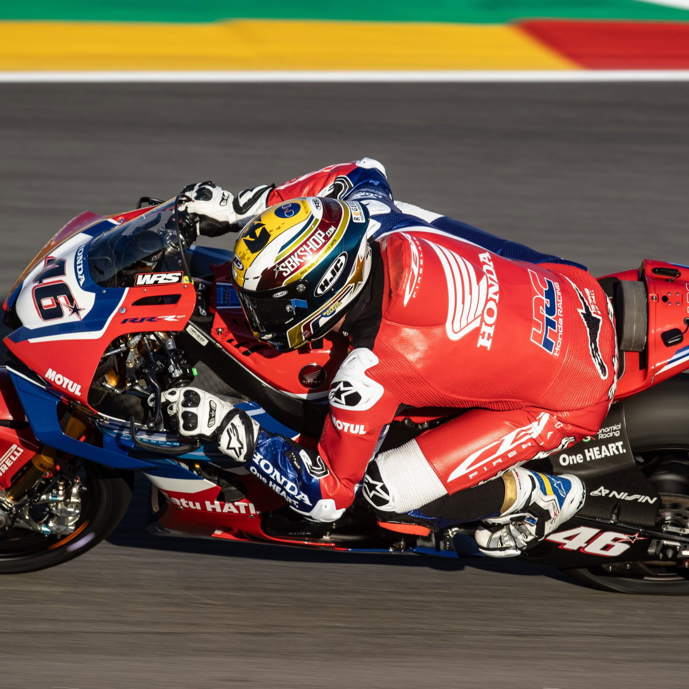 Tommy Bridewell, 2025 Aragon WorldSBK. Credit: Gold and Goose.