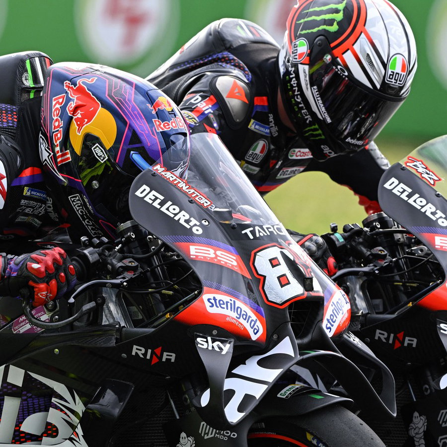 Jorge Martin, Marco Bezzecchi, Aprilia Racing.