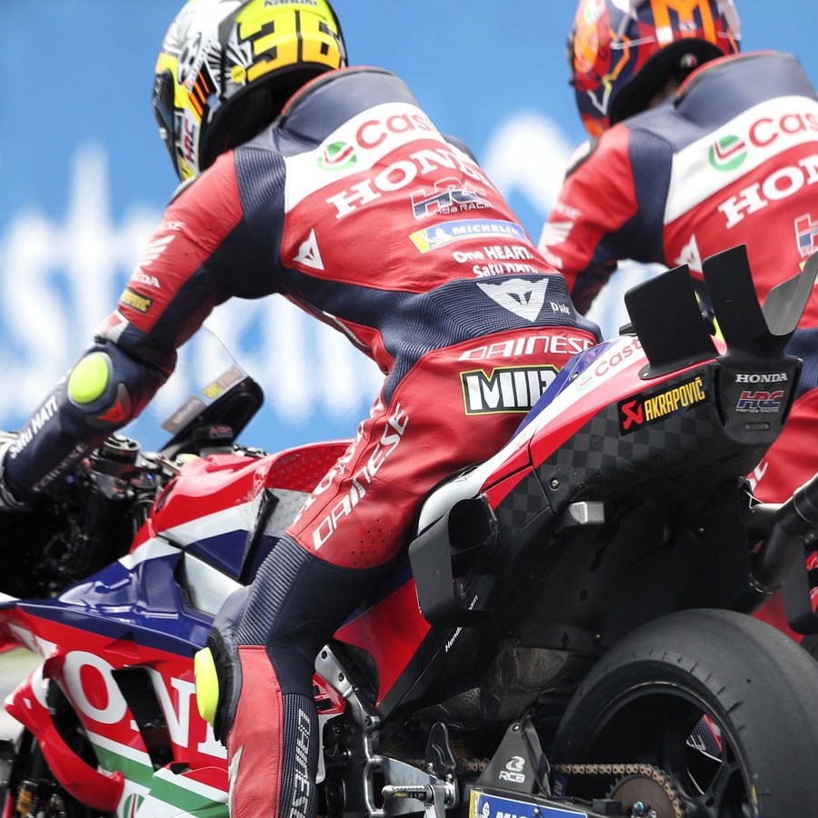Joan Mir, Luca Marini, HRC Castrol.