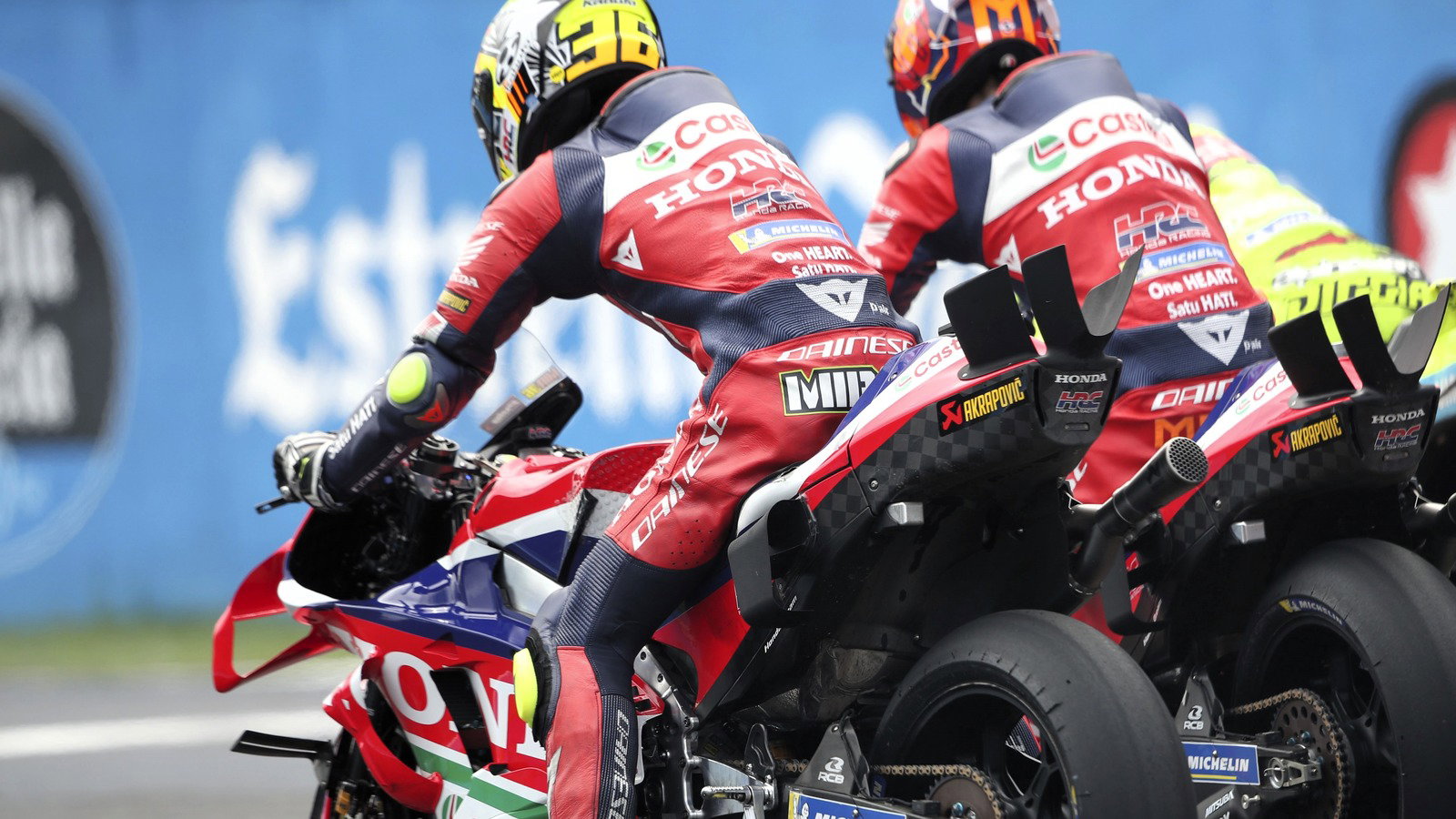 Joan Mir, Luca Marini, HRC Castrol.
