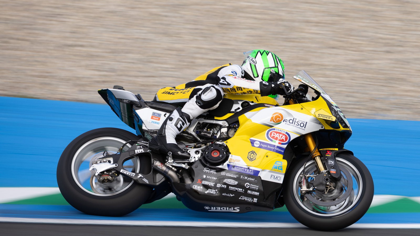 Lorenzo Baldassarri, 2026 Dutch WorldSBK. Credit: Gold and Goose.