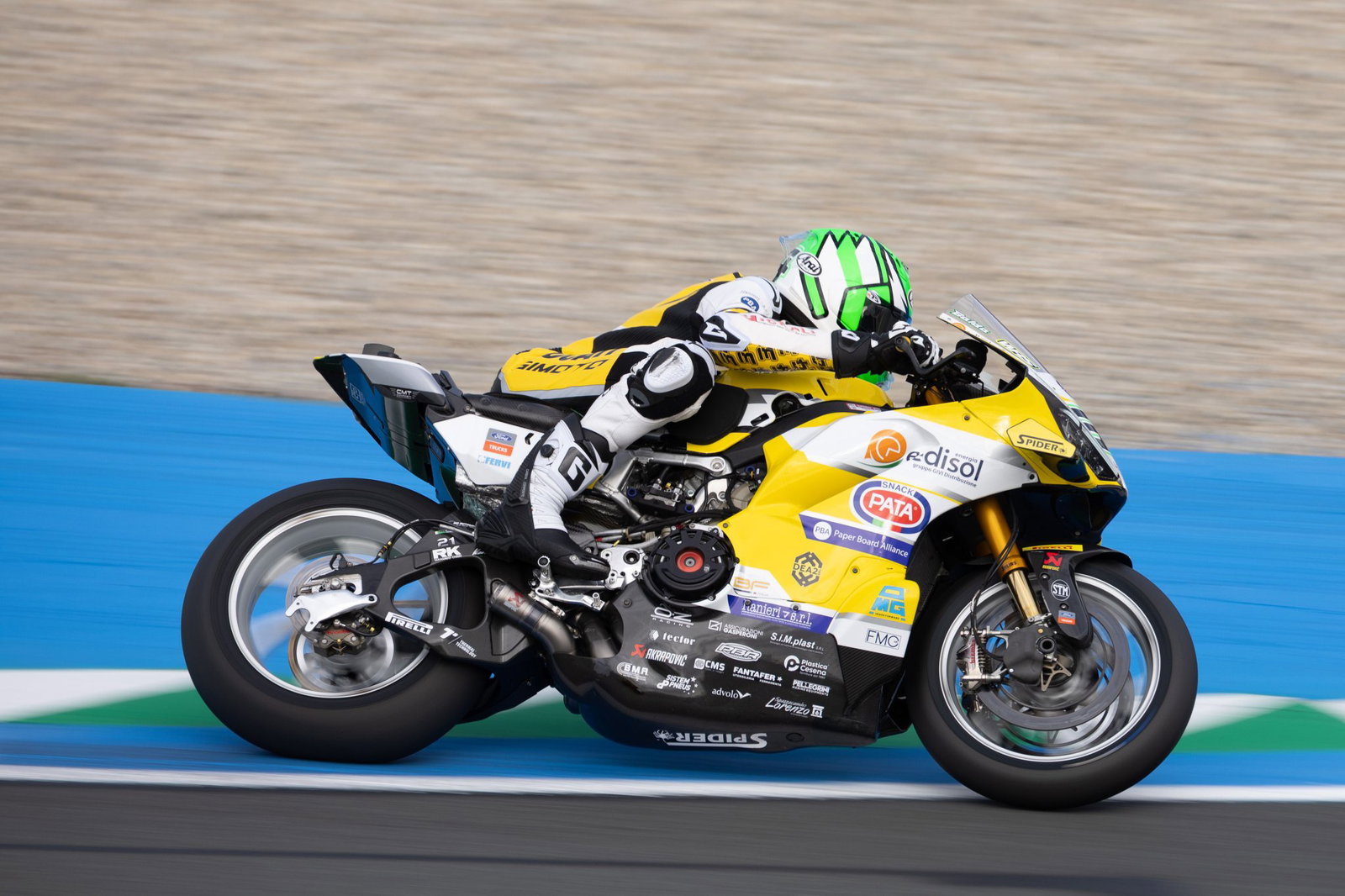 Lorenzo Baldassarri, 2026 Dutch WorldSBK. Credit: Gold and Goose.