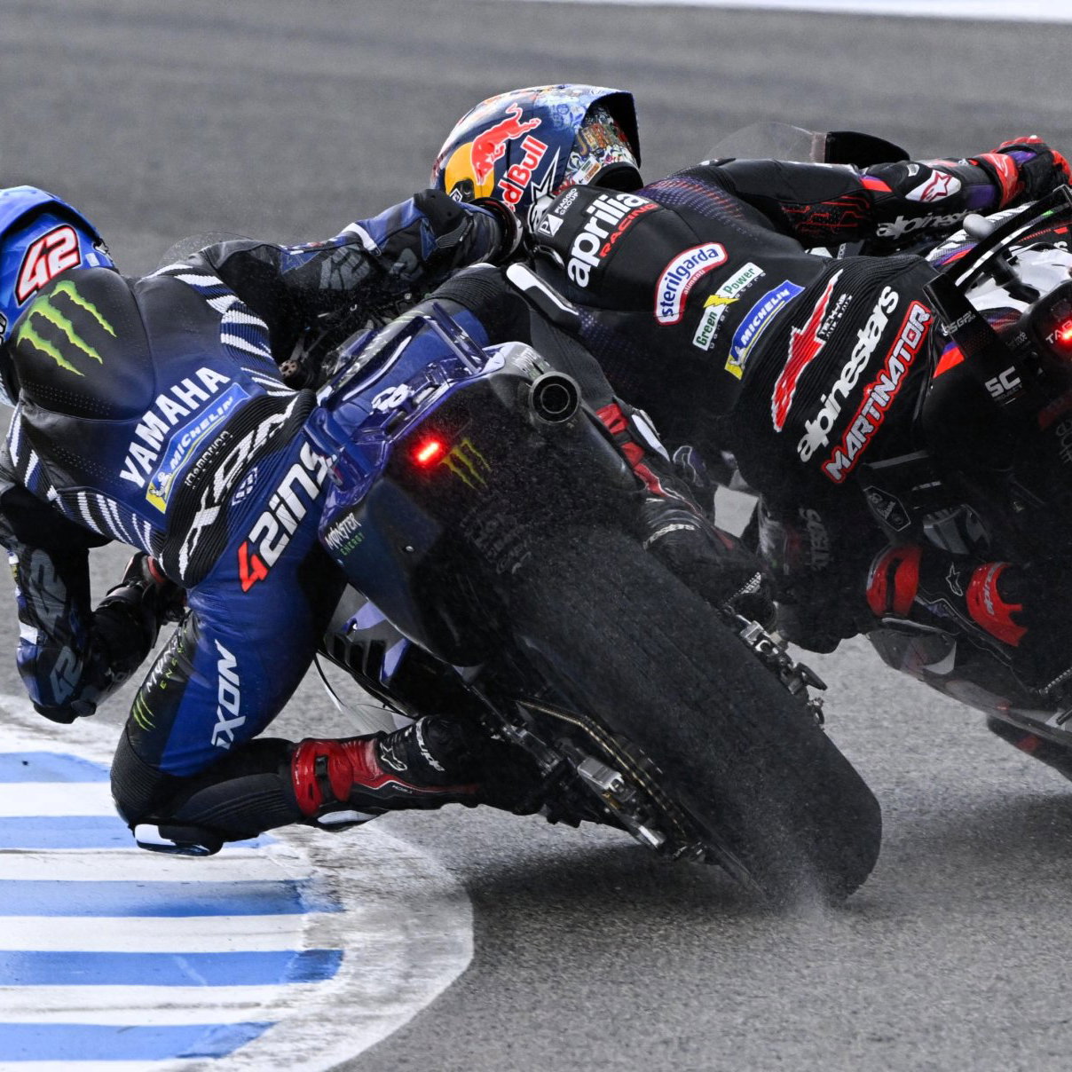 Alex Rins, Jorge Martin, 2026 Spanish MotoGP.