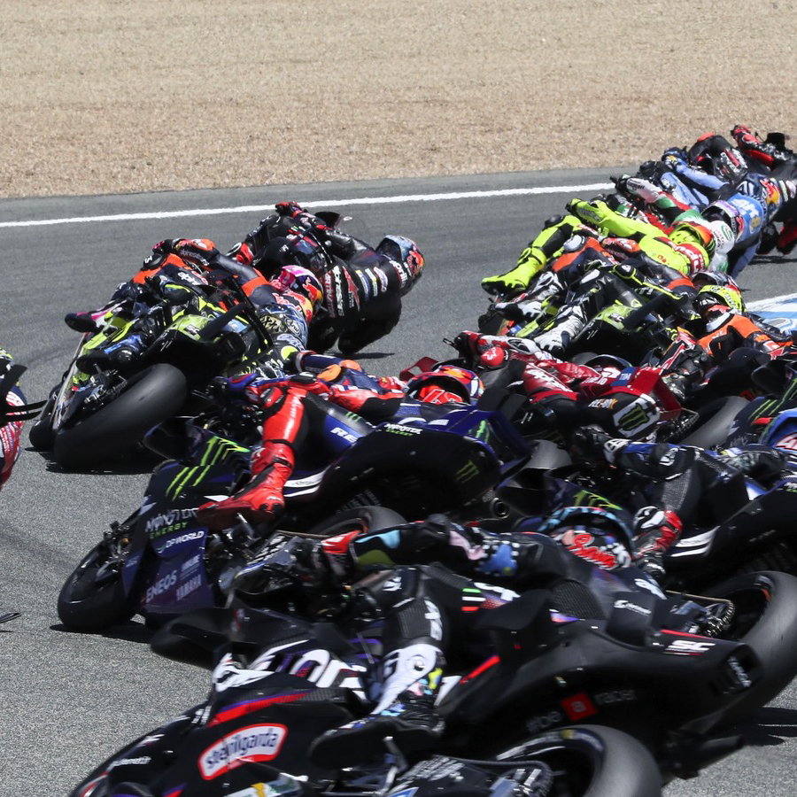 Start, 2026 Spanish MotoGP.