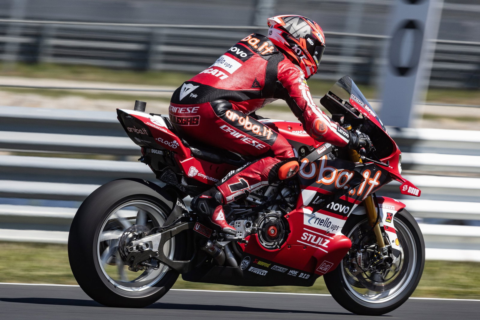 Nicolo Bulega, 2026 Hungarian WorldSBK. Credit: Gold and Goose.