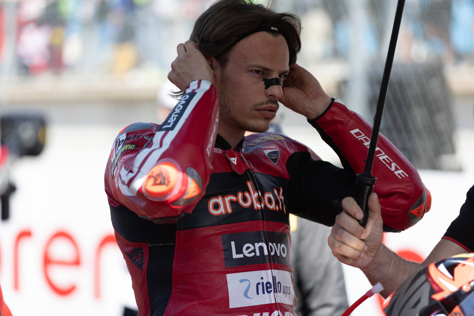 Nicolo Bulega, 2026 Hungarian WorldSBK, grid. Credit: Gold and Goose.