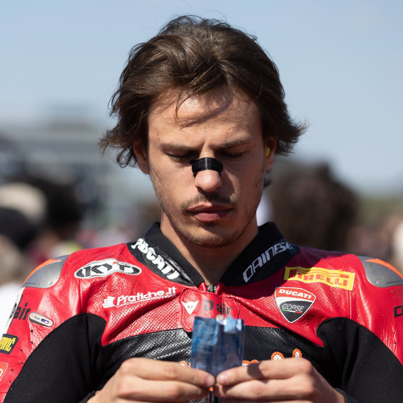 Nicolo Bulega, 2026 Hungarian WorldSBK, grid. Credit: Gold and Goose.