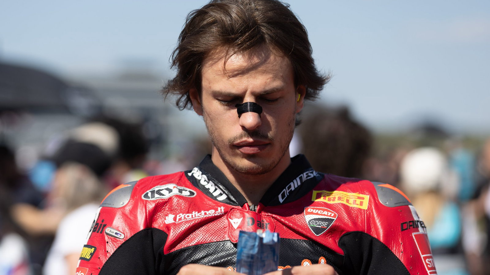 Nicolo Bulega, 2026 Hungarian WorldSBK, grid. Credit: Gold and Goose.