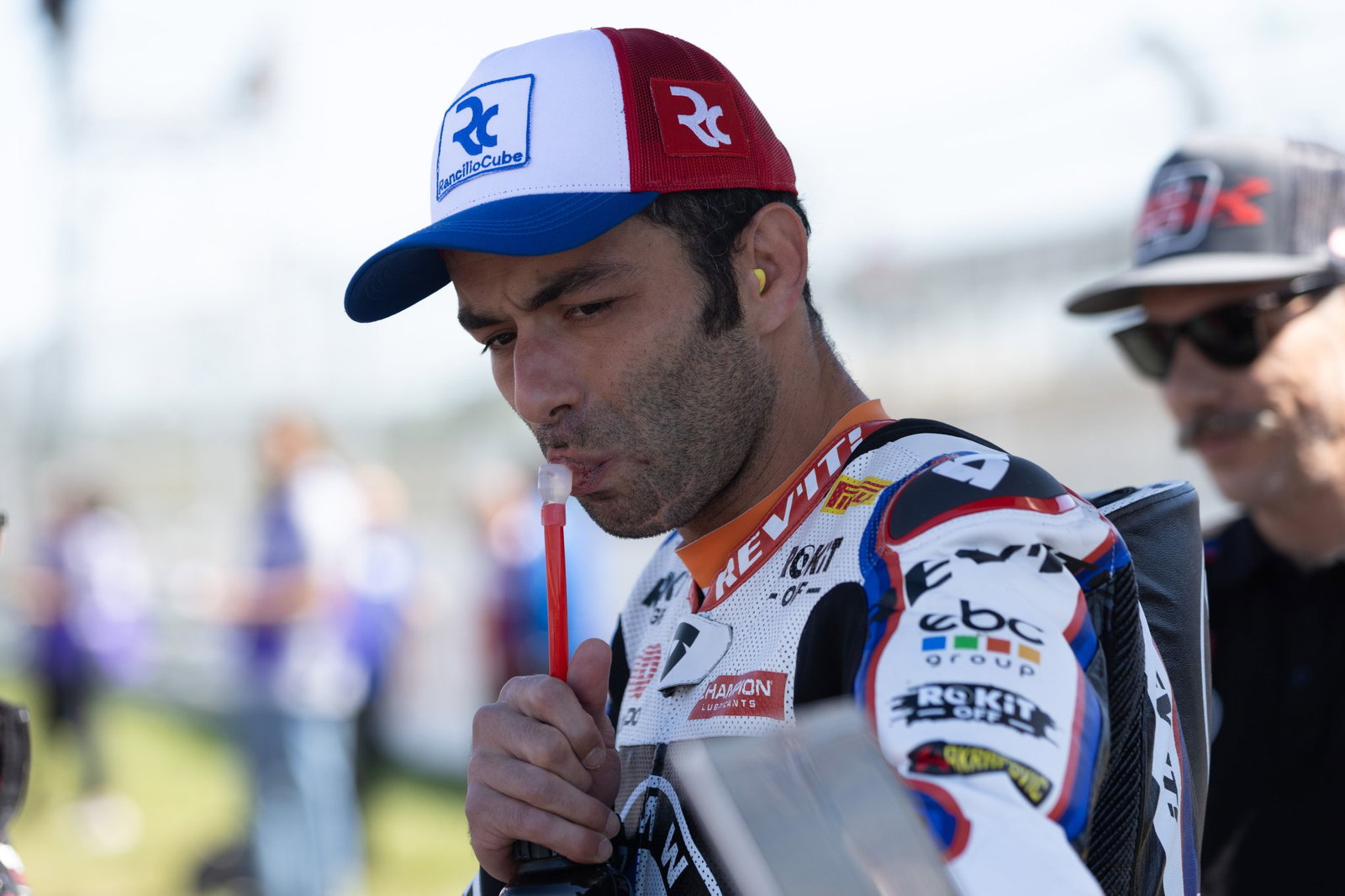 Danilo Petrucci, 2026 Hungarian WorldSBK, grid. Credit: Gold and Goose.