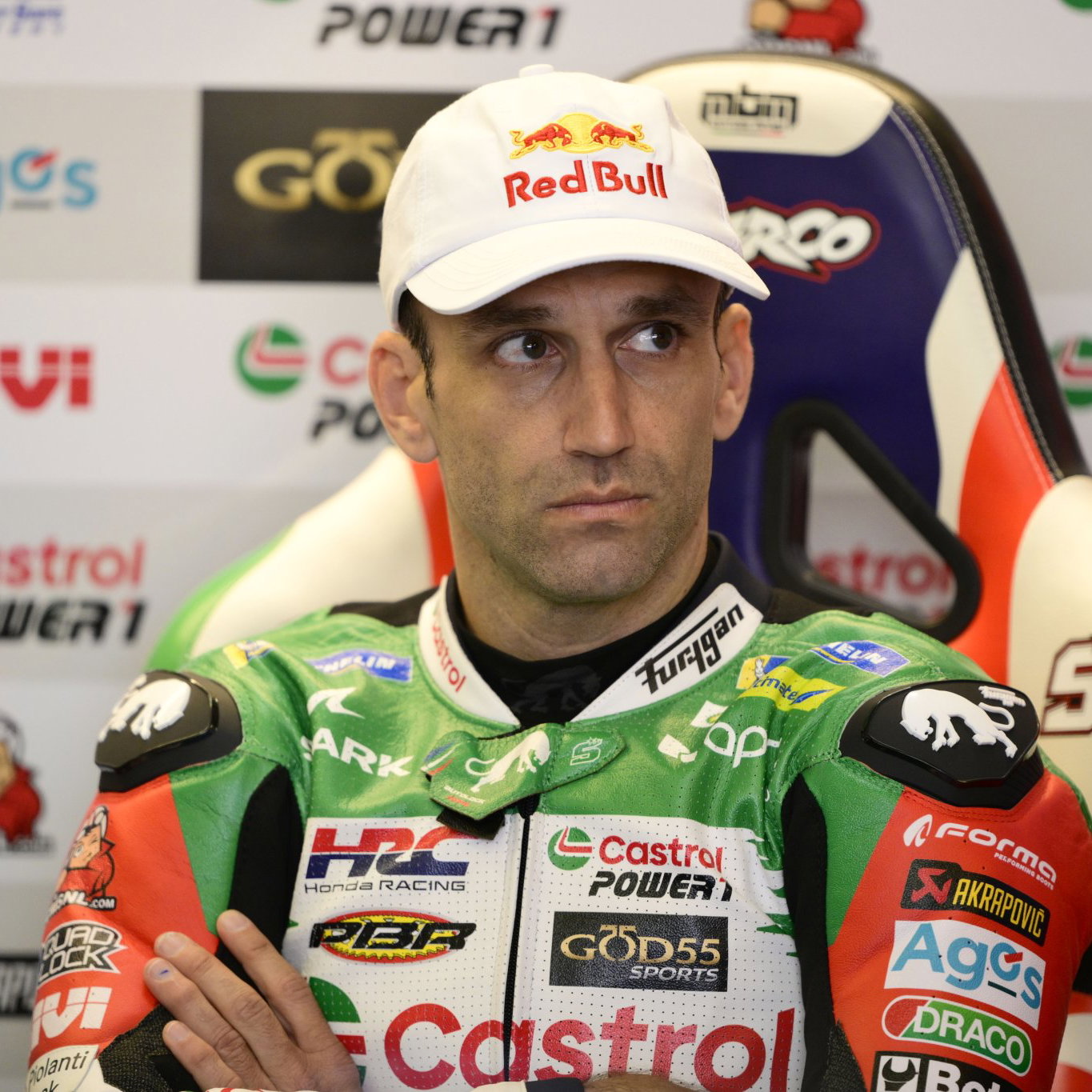 Johann Zarco, 2026 MotoGP French Grand Prix, pit box. Credit: Gold and Goose.