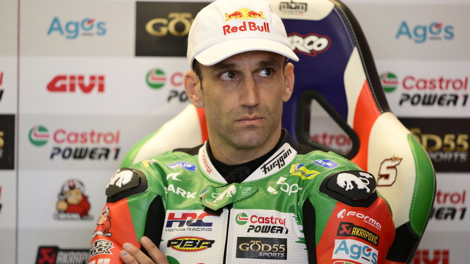 Johann Zarco, 2026 MotoGP French Grand Prix, pit box. Credit: Gold and Goose.