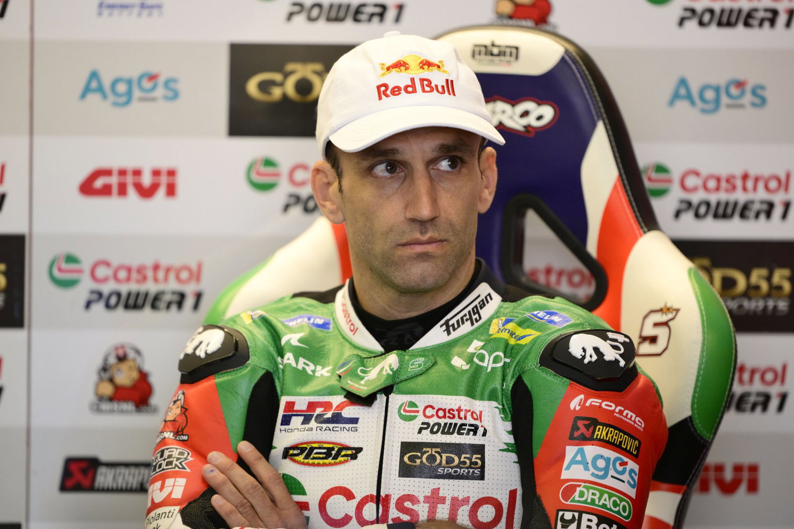 Johann Zarco, 2026 MotoGP French Grand Prix, pit box. Credit: Gold and Goose.