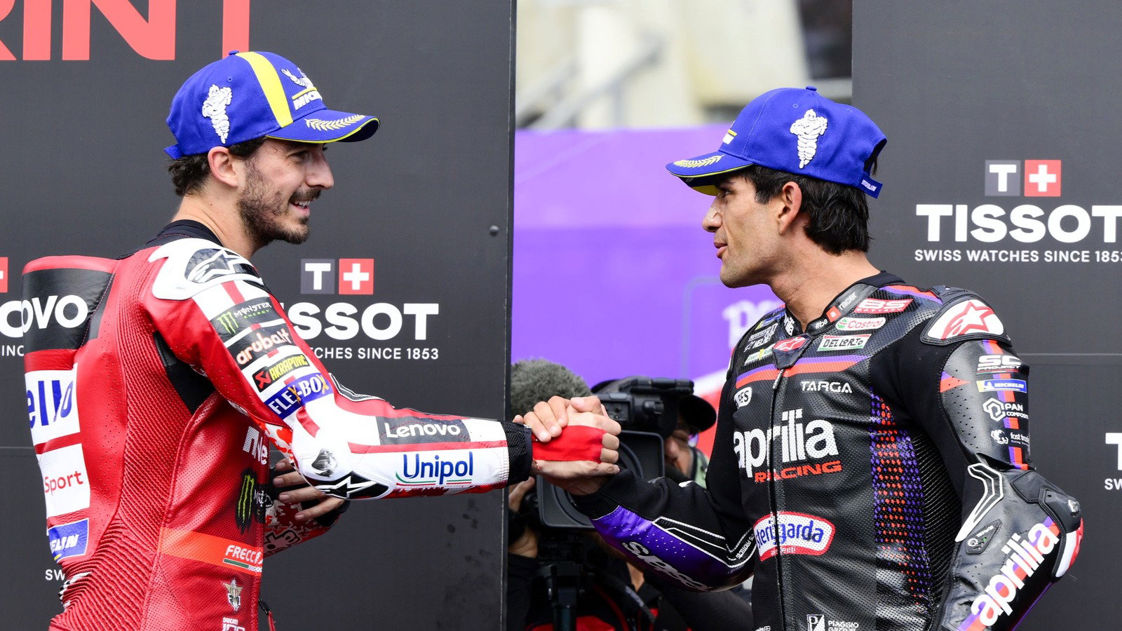 Pecco Bagnaia, Jorge Martin, 2026 French MotoGP Sprint.