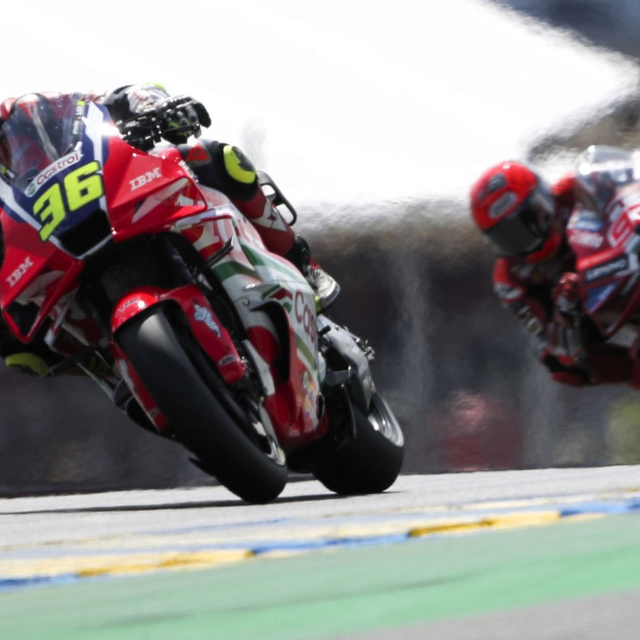 Joan Mir, Marc Marquez, 2026 French MotoGP Sprint.