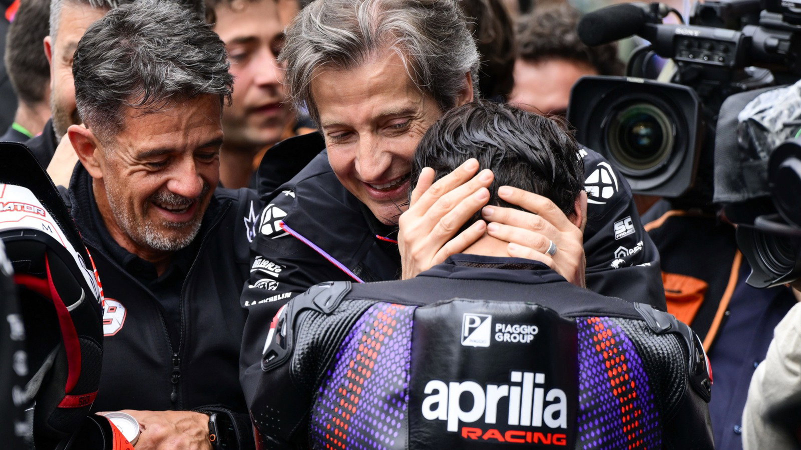Massimo Rivola, Jorge Martin, 2026 French MotoGP.