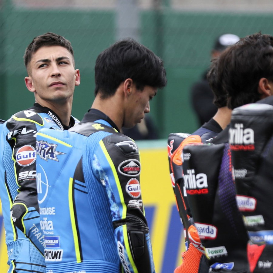 Raul Fernandez, Ogura, Bezzecchi, Martin, 2025 French MotoGP.