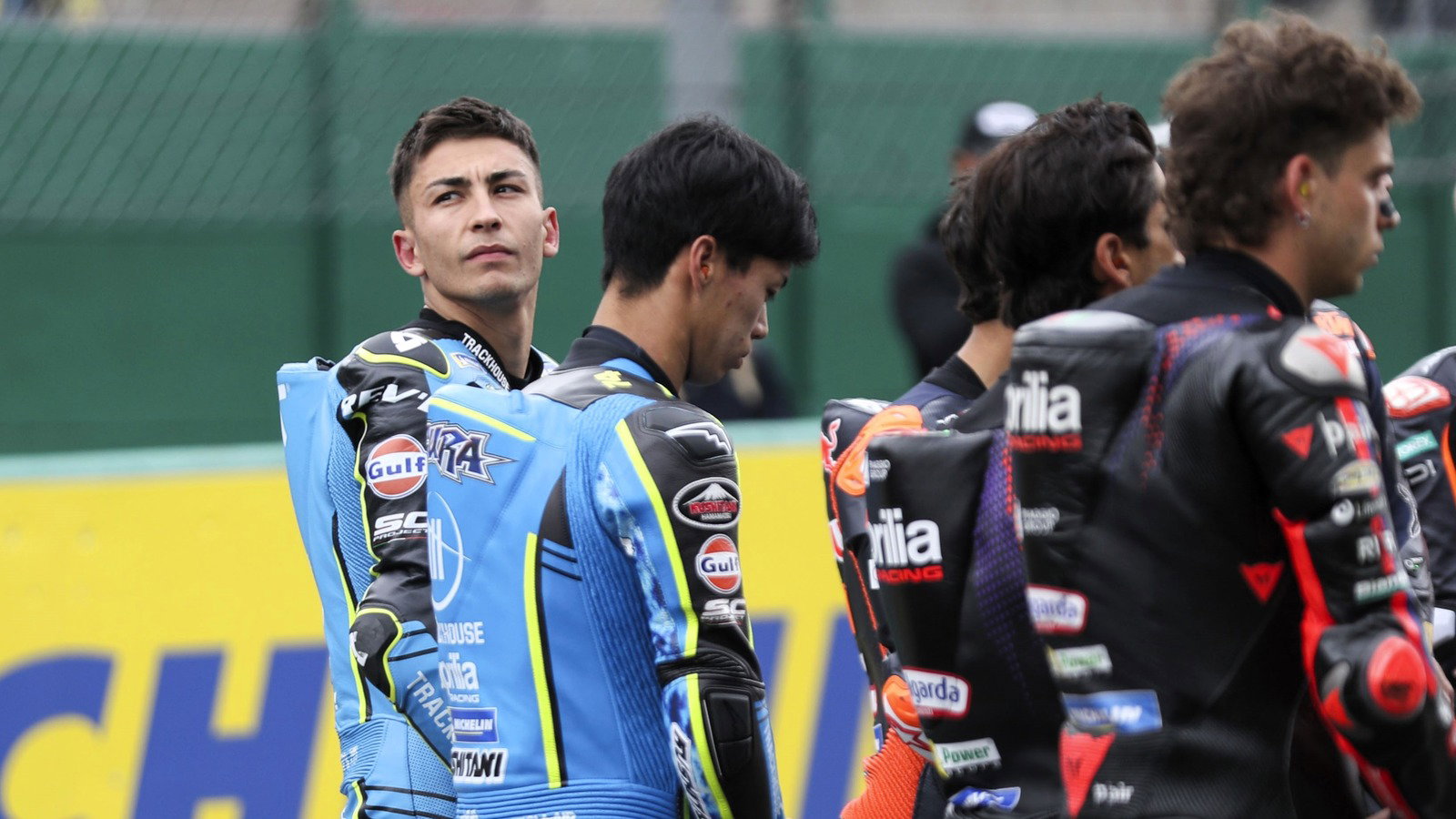 Raul Fernandez, Ogura, Bezzecchi, Martin, 2025 French MotoGP.