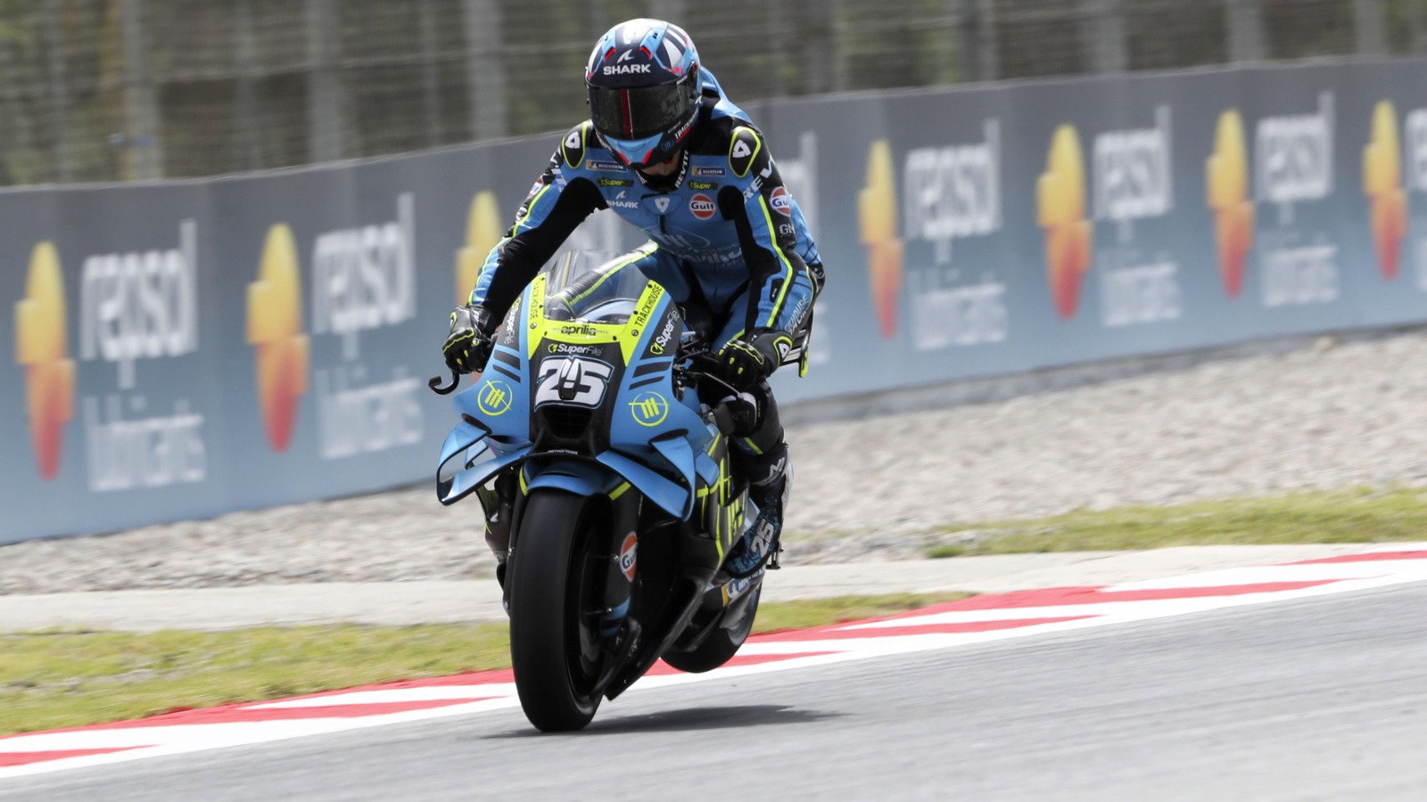 Raul Fernandez, Trackhouse Aprilia, 2026 Catalan MotoGP.