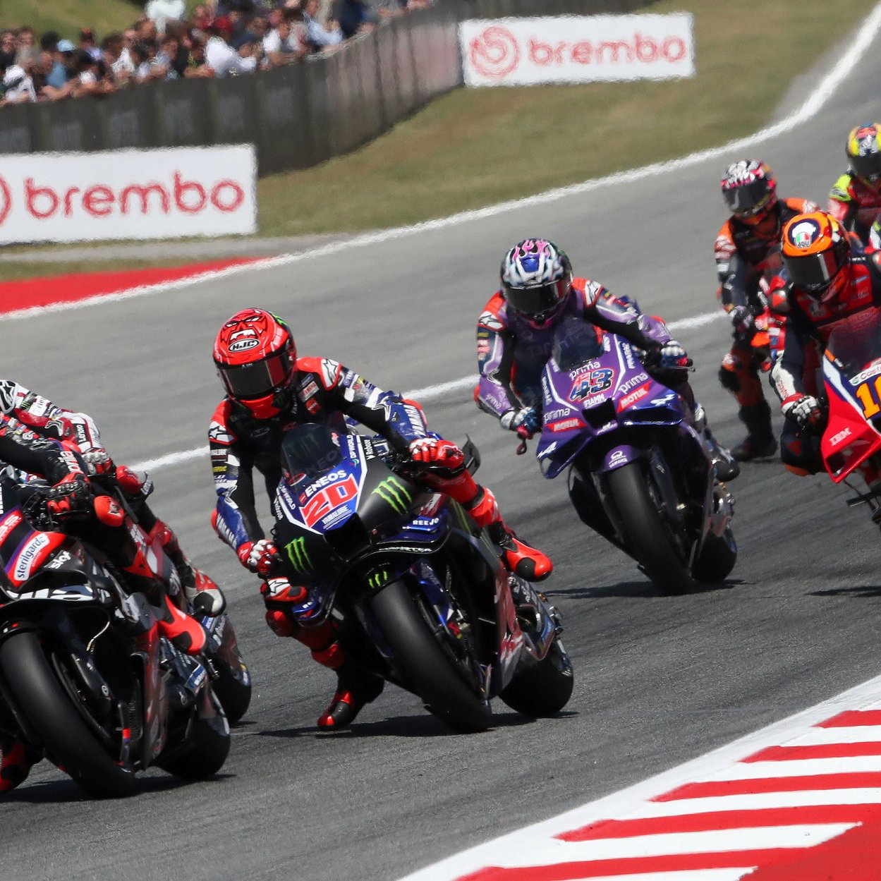 Marco Bezzecchi, 2026 Catalan MotoGP Sprint.