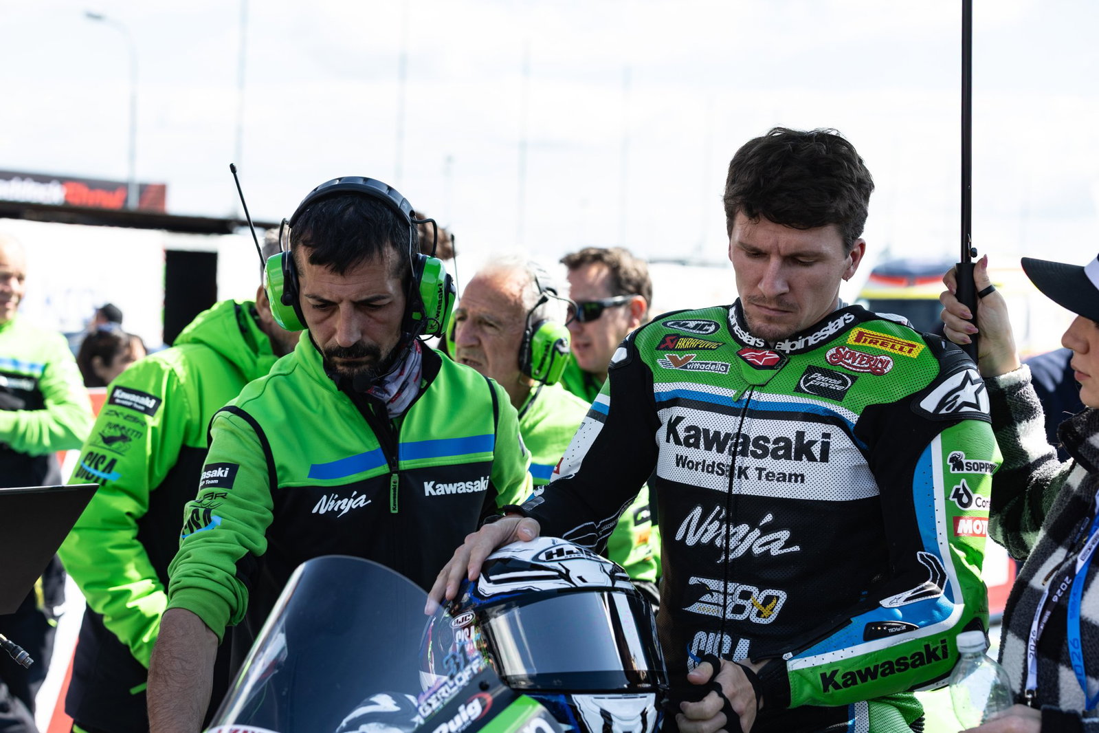 Garrett Gerloff has “nothing against” rising WorldSBK star after