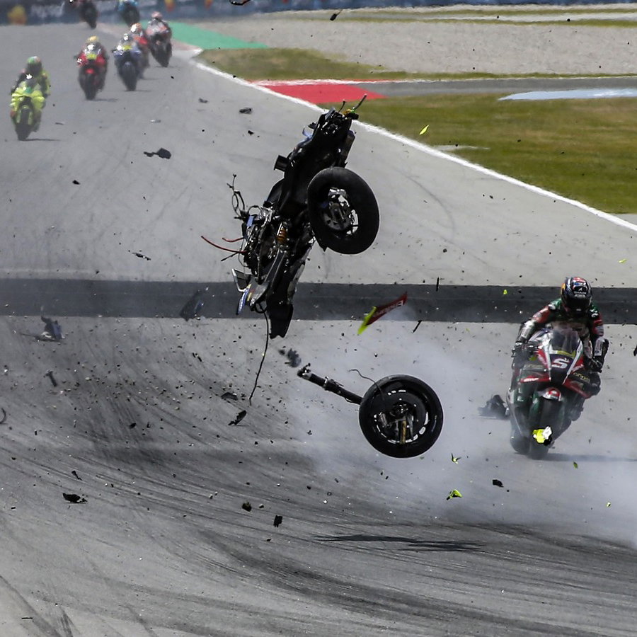Alex Marquez's Ducati, 2026 Catalan MotoGP.