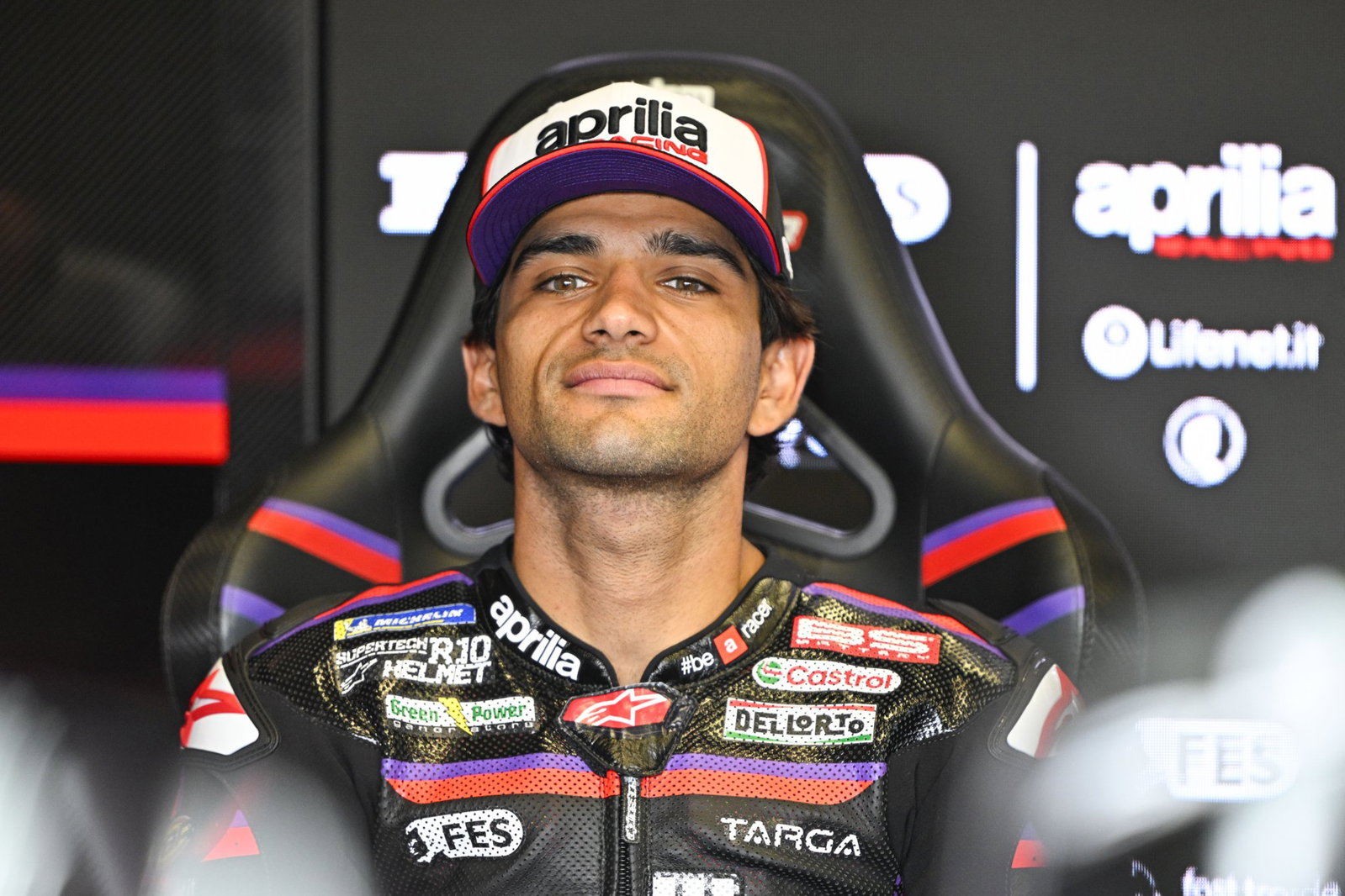 Jorge Martin, 2026 MotoGP Italian Grand Prix, pit box. Credit: Gold and Goose.