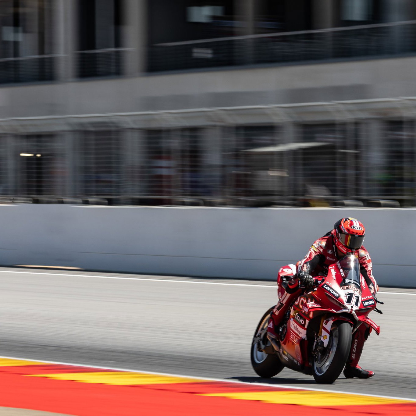 Nicolo Bulega, 2026 Aragon WorldSBK. Credit: Gold and Goose.