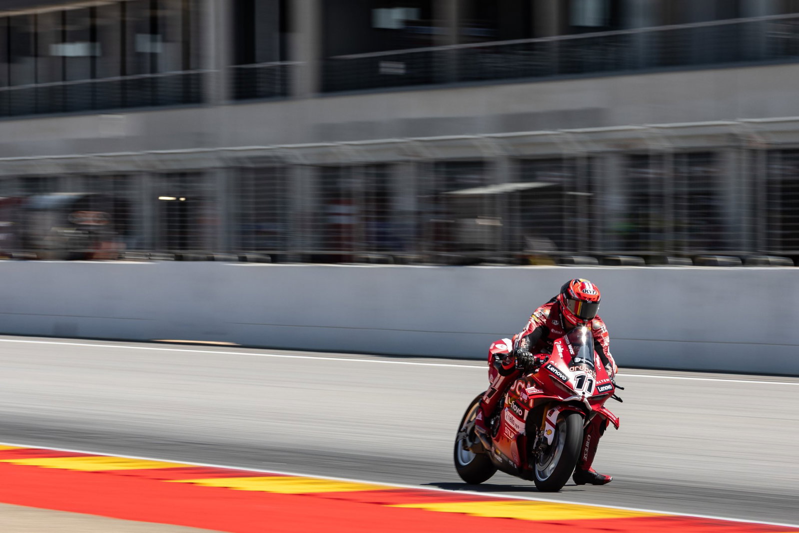 Nicolo Bulega, 2026 Aragon WorldSBK. Credit: Gold and Goose.