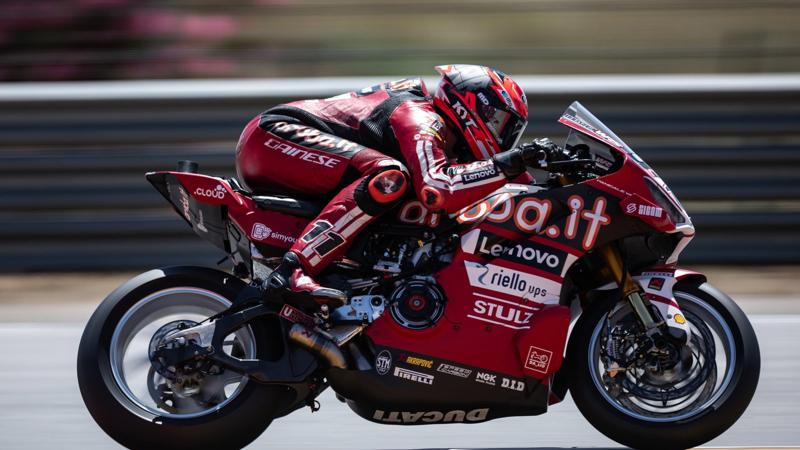 Nicolo Bulega, 2026 Aragon WorldSBK. Credit: Gold and Goose.