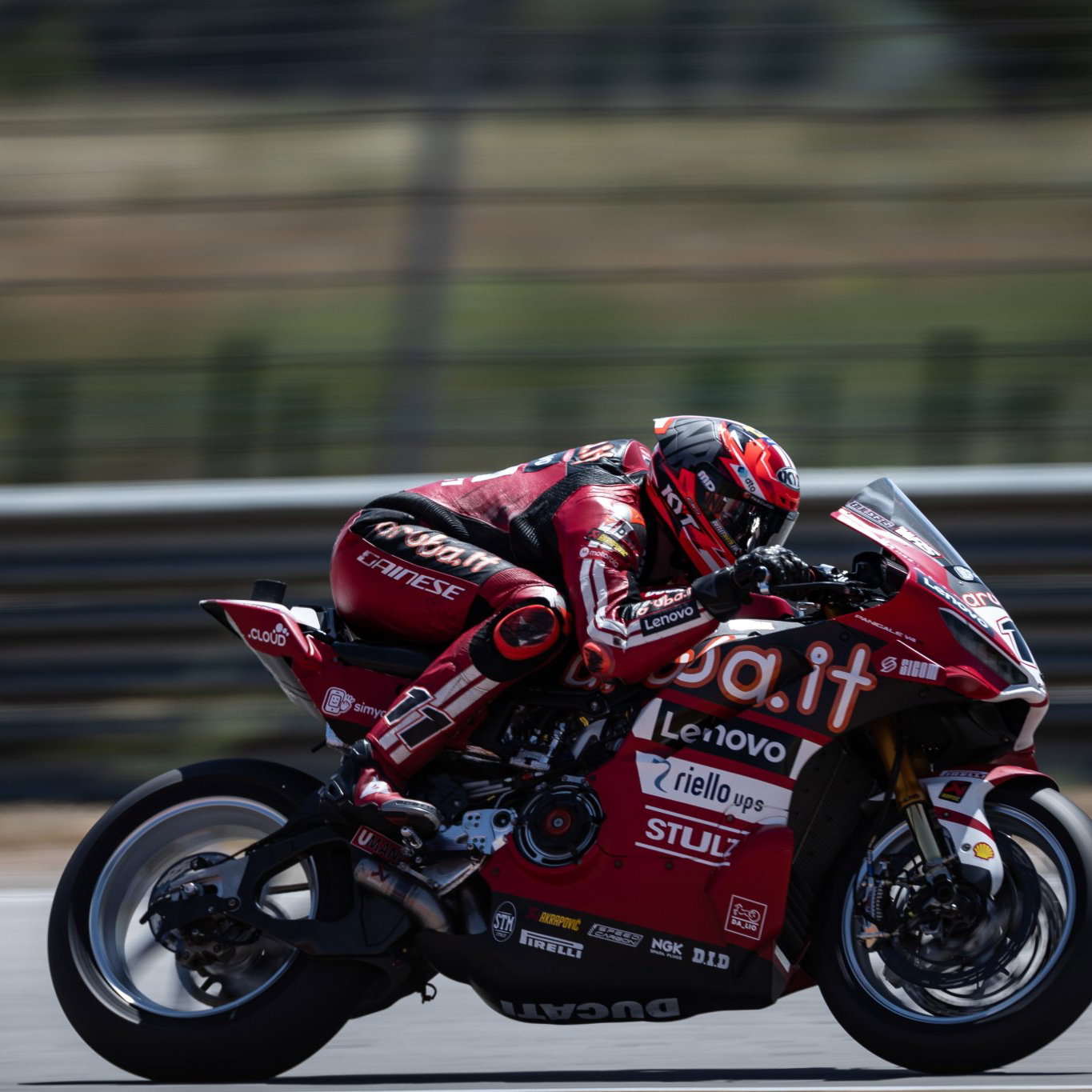 Nicolo Bulega, 2026 Aragon WorldSBK. Credit: Gold and Goose.