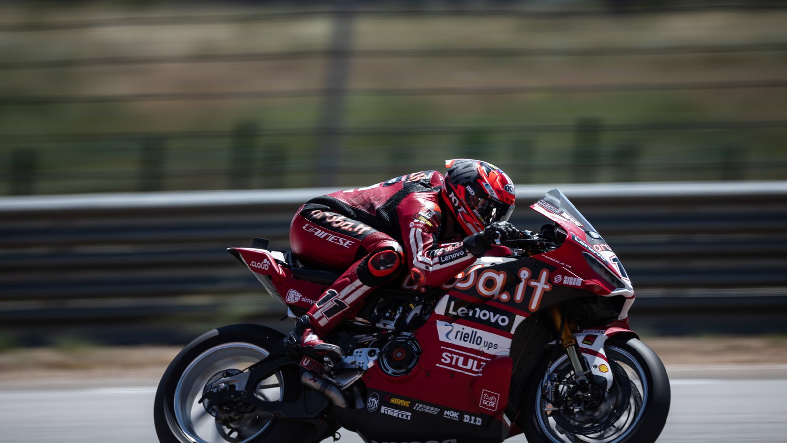 Nicolo Bulega, 2026 Aragon WorldSBK. Credit: Gold and Goose.