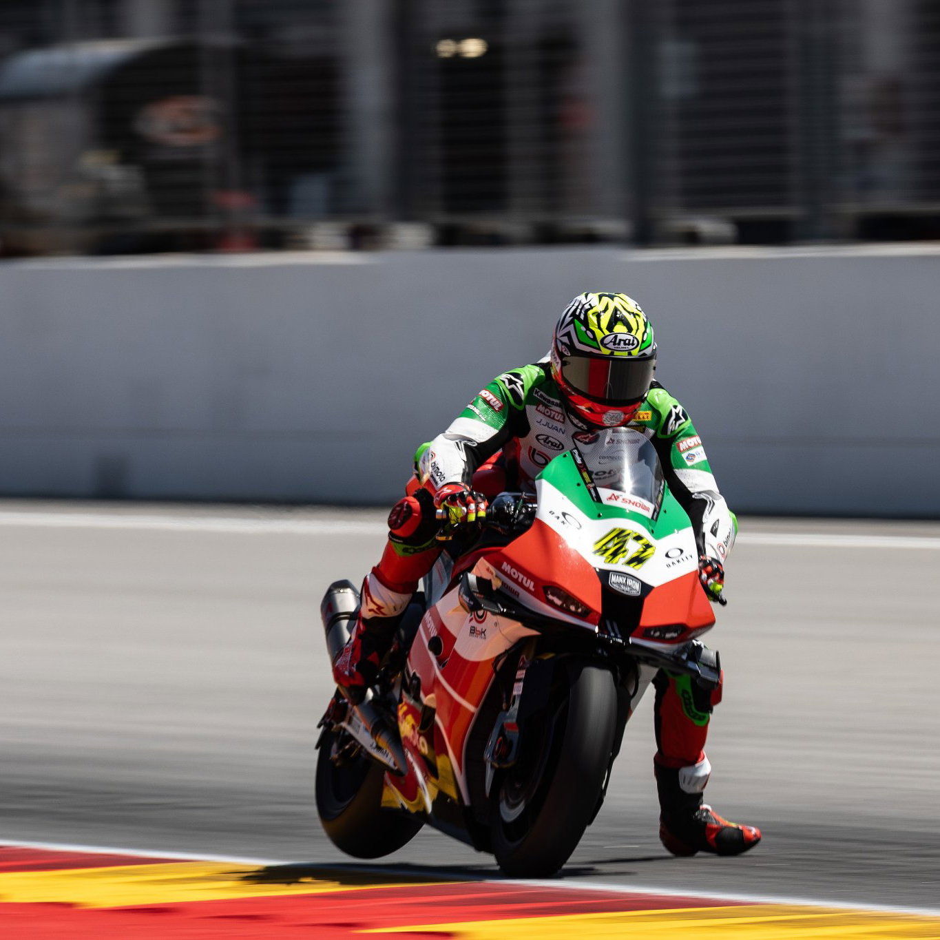 Axel Bassani, 2026 Aragon WorldSBK. Credit: Gold and Goose.