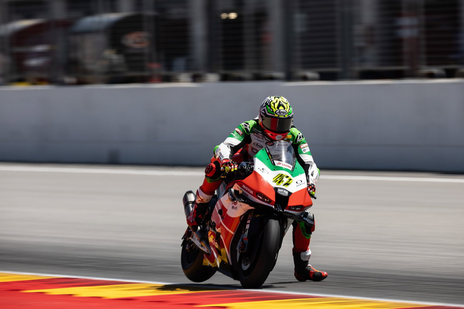 Axel Bassani, 2026 Aragon WorldSBK. Credit: Gold and Goose.