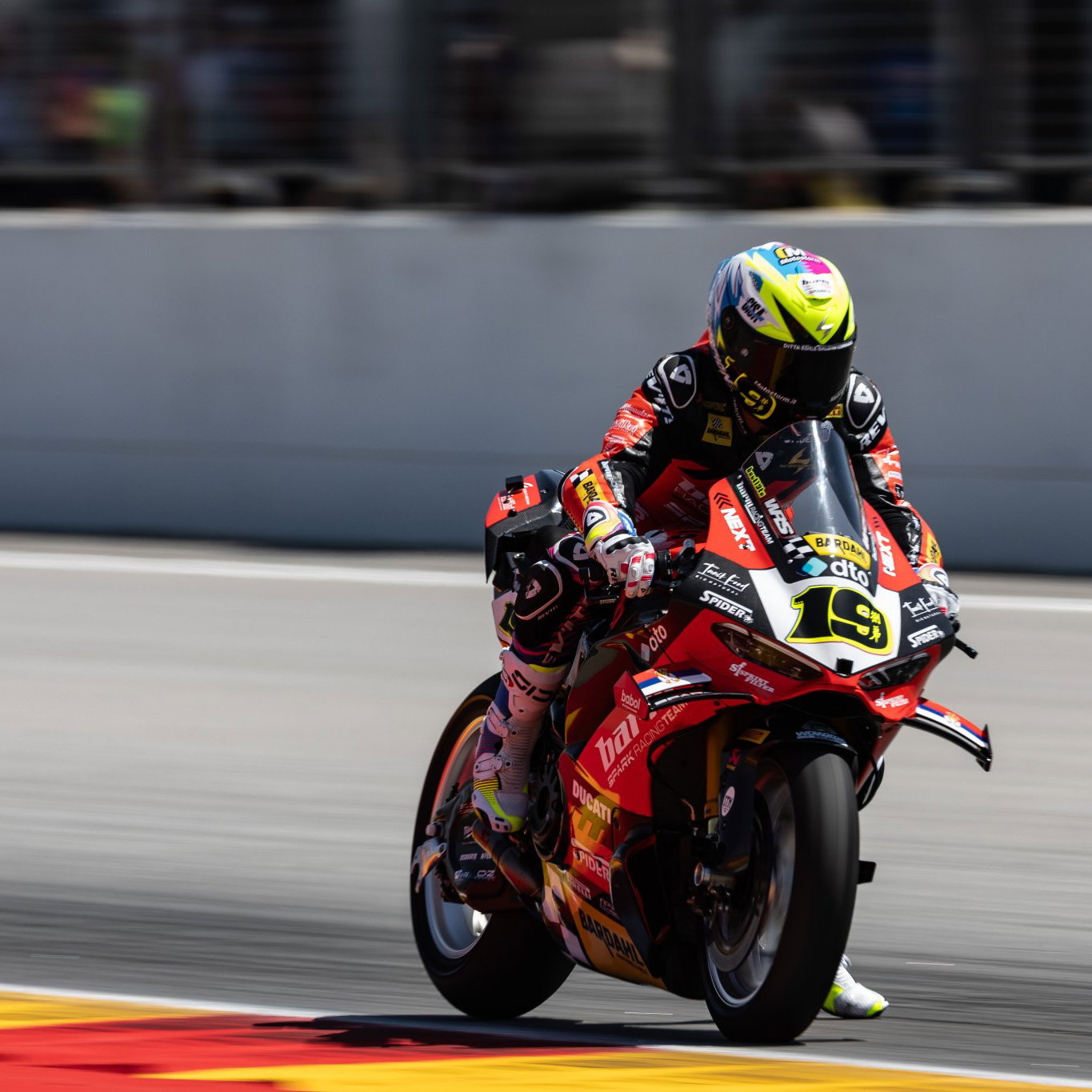 Alvaro Bautista, 2026 Aragon WorldSBK. Credit: Gold and Goose.
