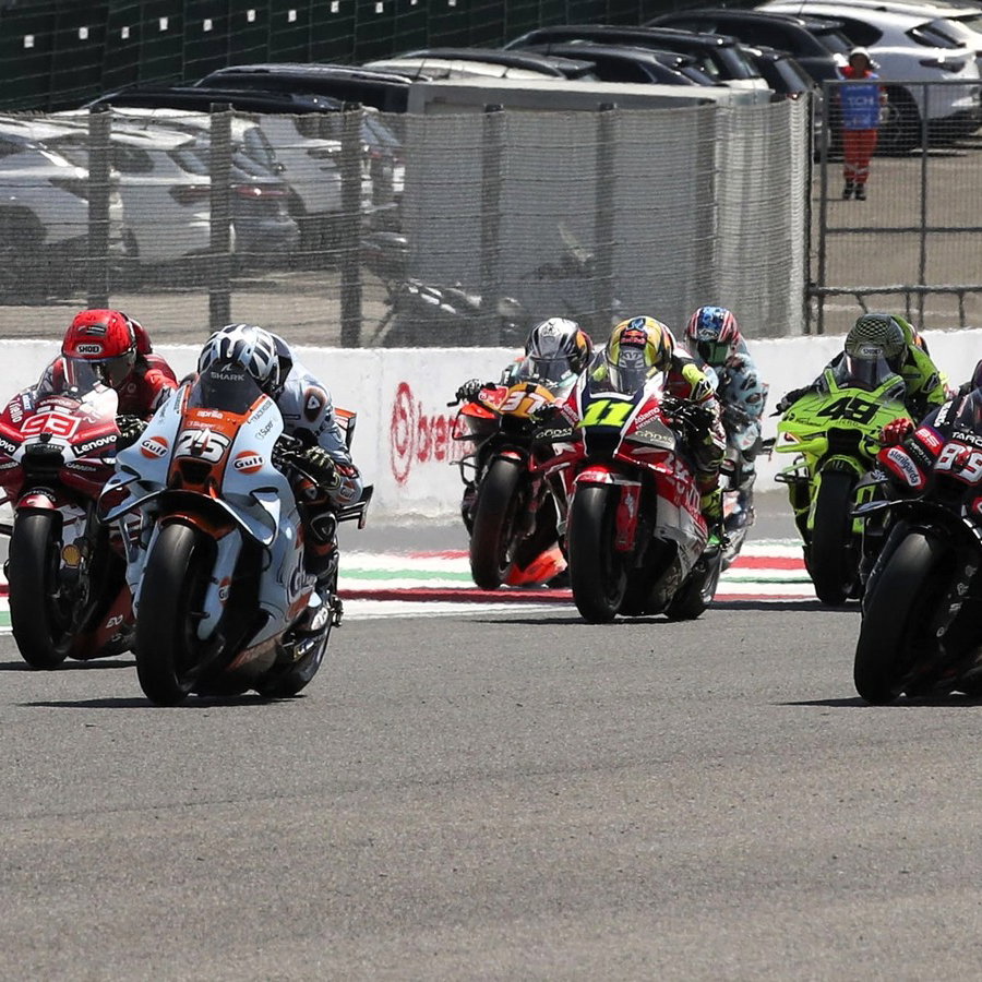 Start, 2026 Italian MotoGP Sprint.