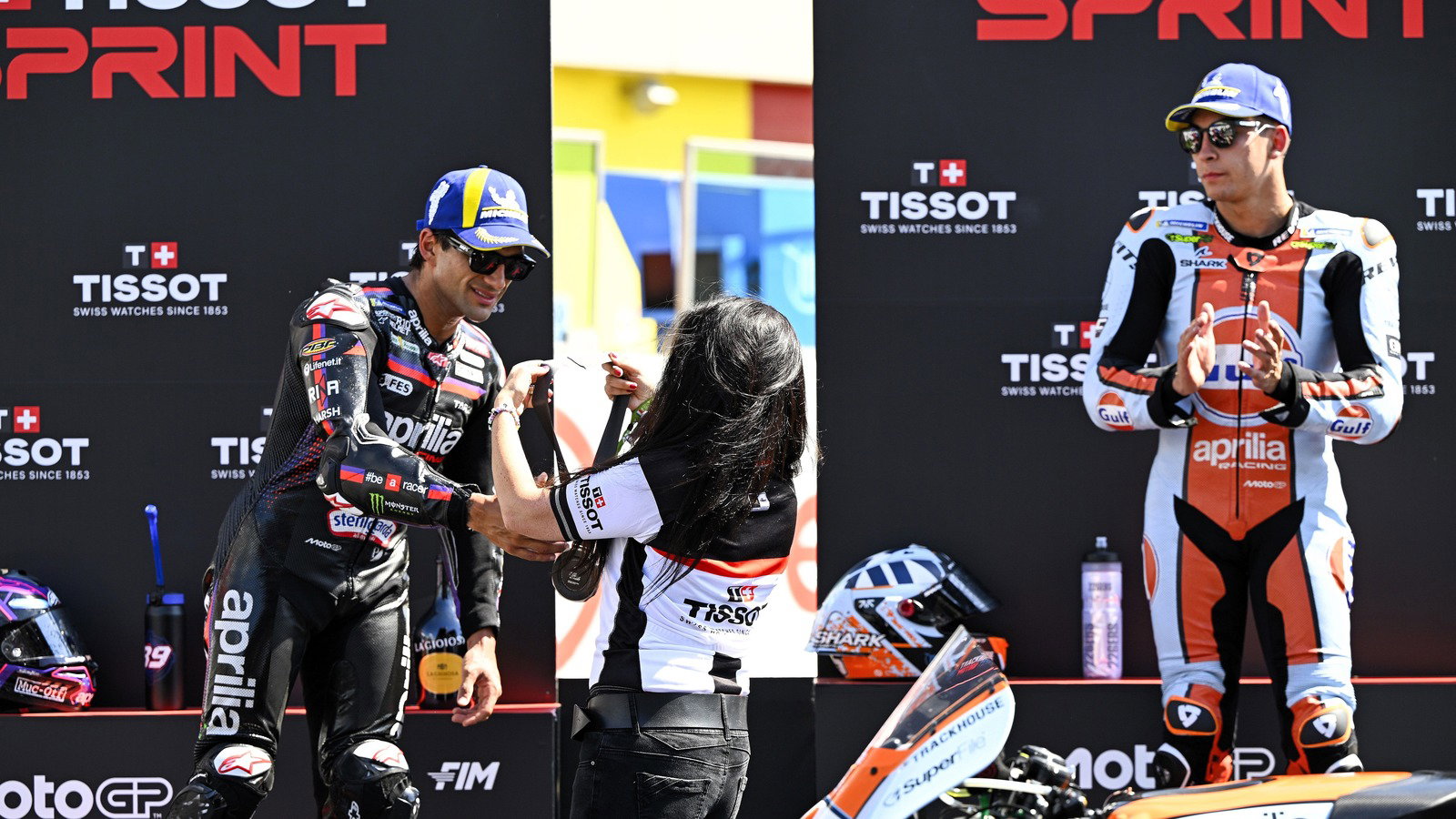 Raul Fernandez, Jorge Martin, 2026 Italian MotoGP Sprint.