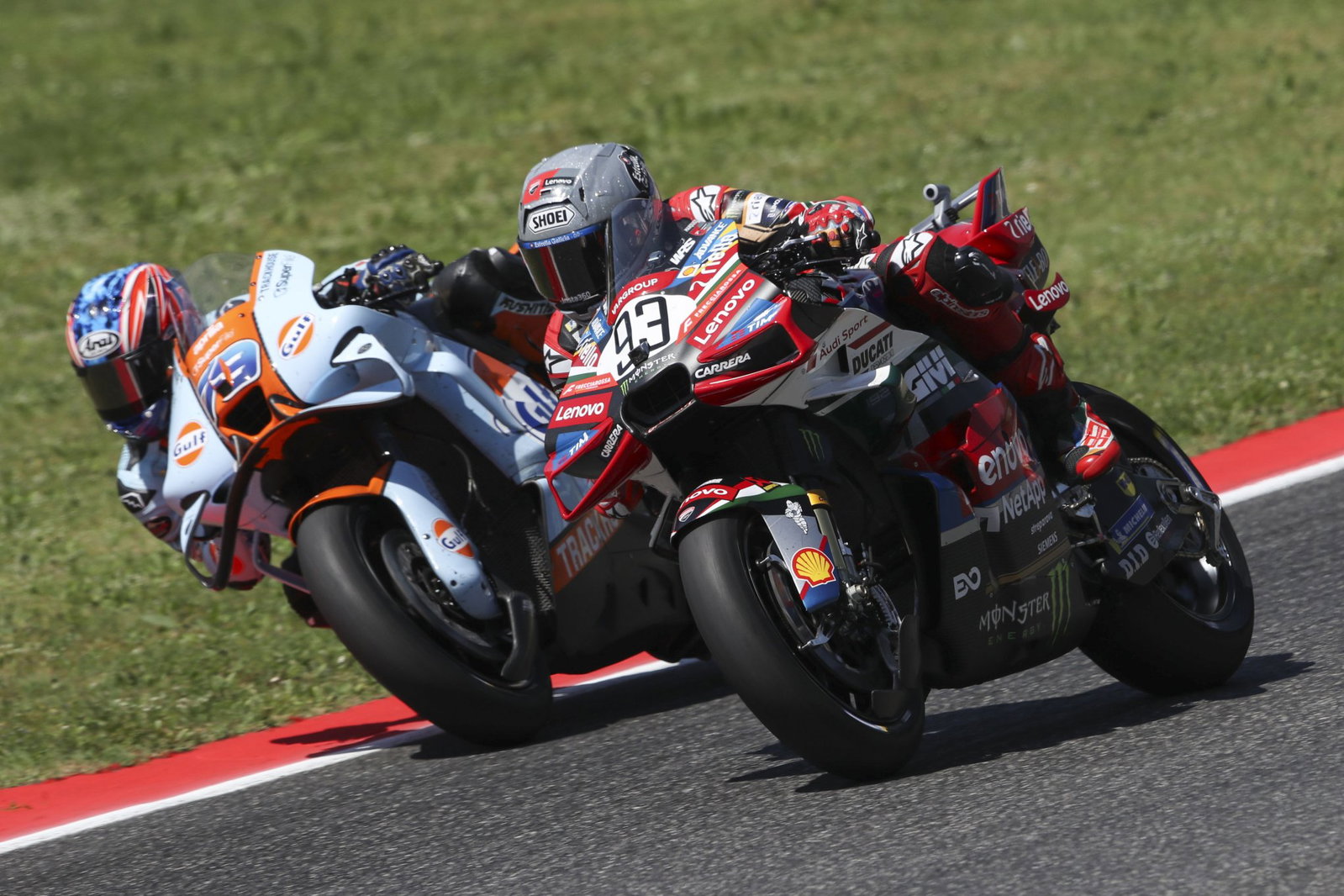 Marc Marquez, Ai Ogura, 2026 Italian MotoGP.