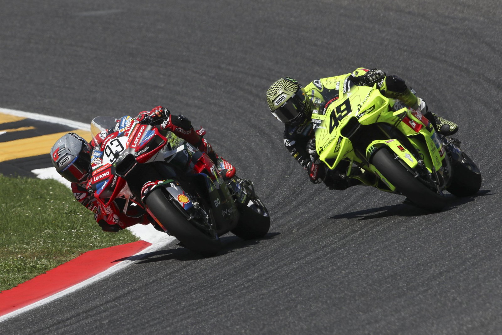 Marc Marquez, Fabio di Giannantonio, 2026 Italian MotoGP.