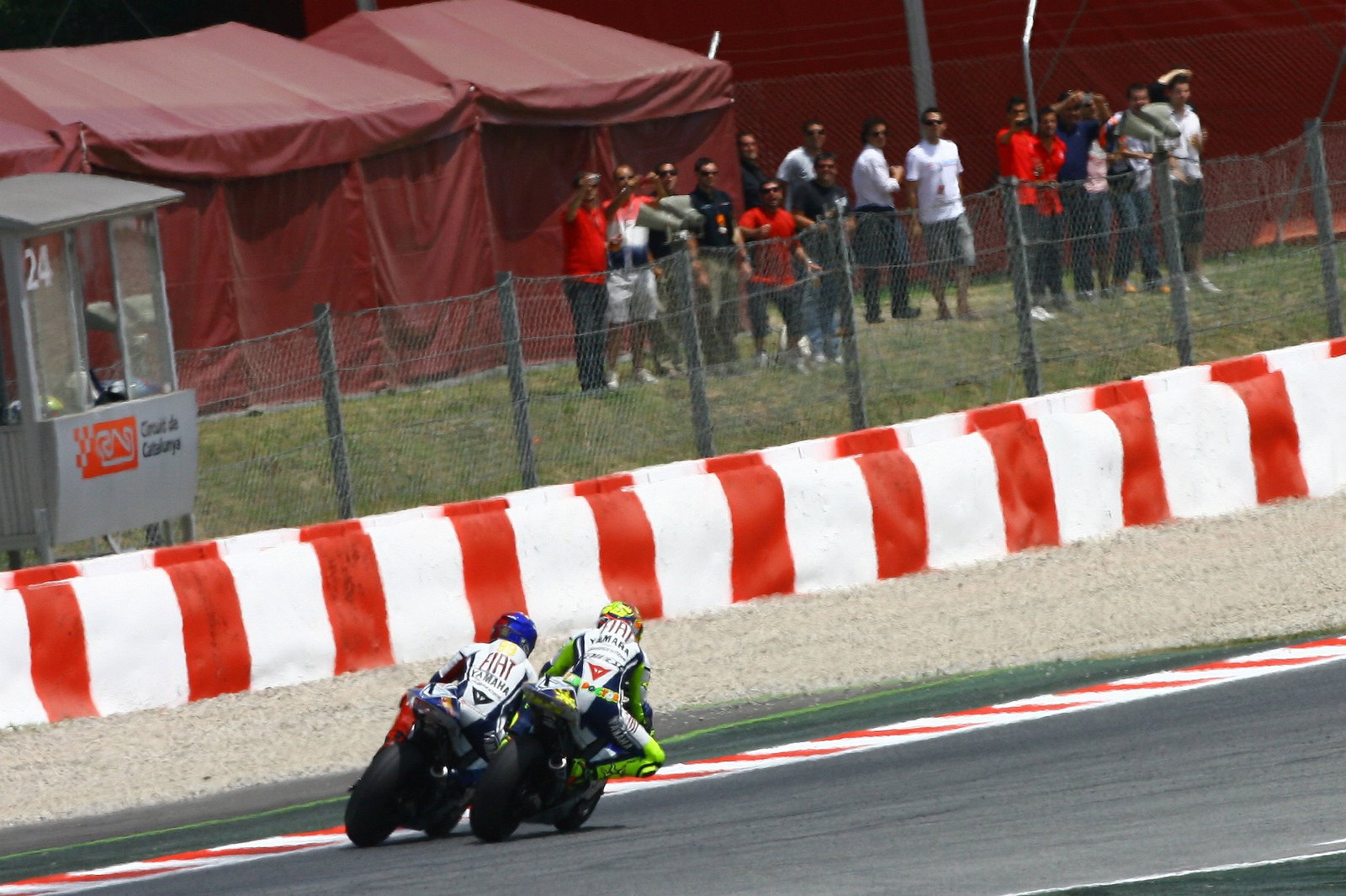 Valentino Rossi, Jorge Lorenzo, Barcelona 2009