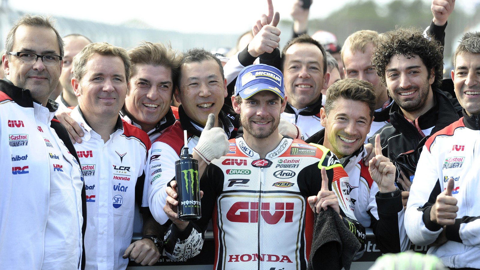 Cal Crutchlow wins for LCR Honda, Phillip Island 2016.