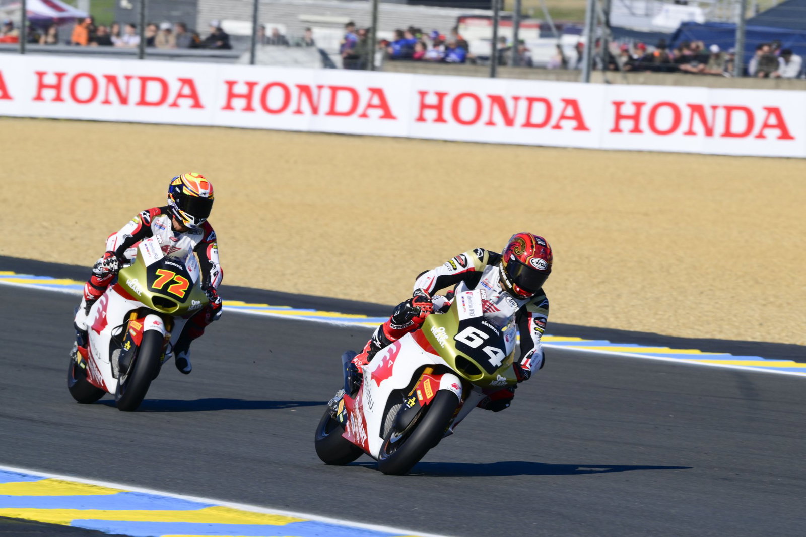 Mario Suryo Aji, Taiyo Furosato, Honda Team Asia Moto2, French Grand Prix