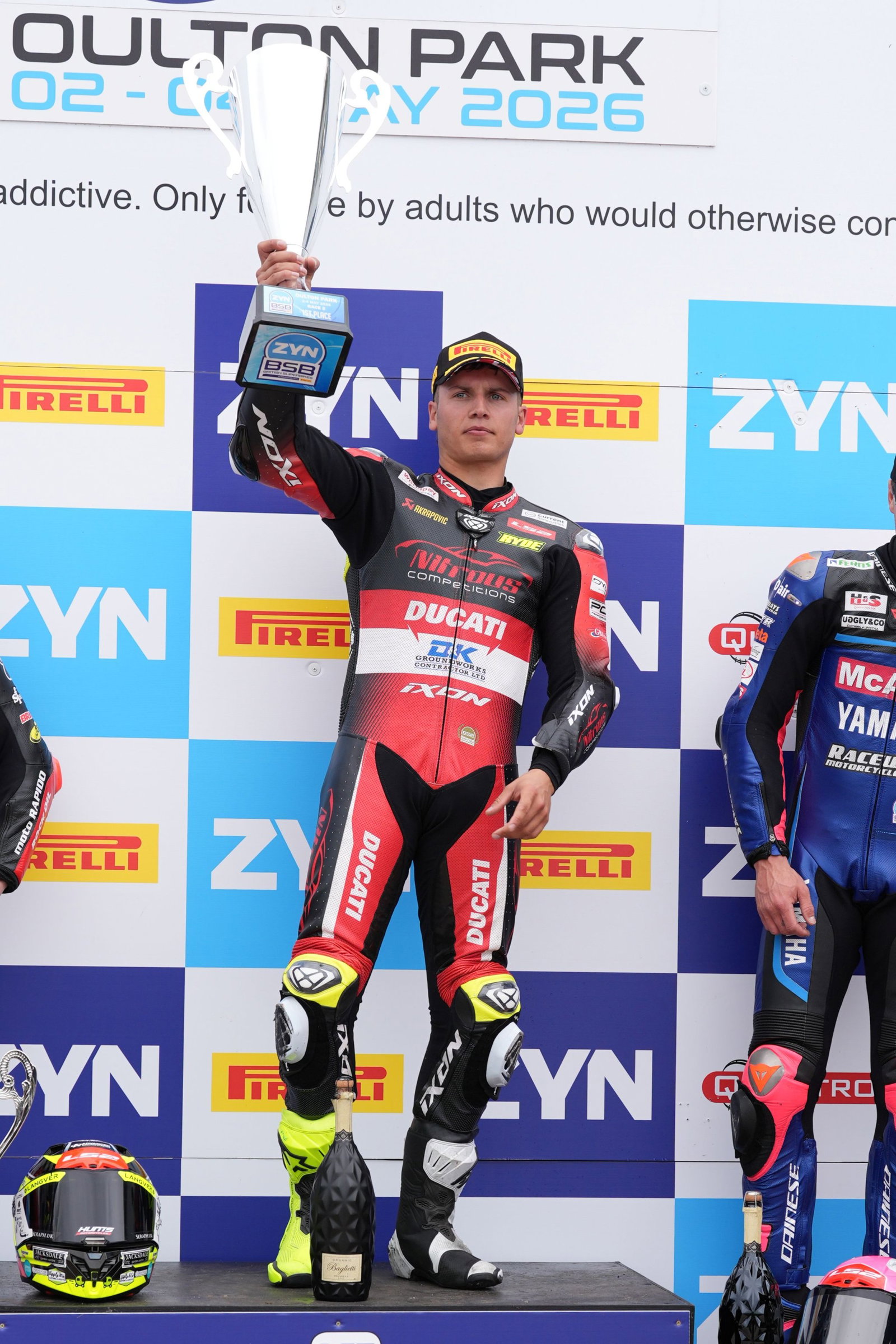 Kyle Ryde, BSB, Race 3 podium, 2026, Oulton Park