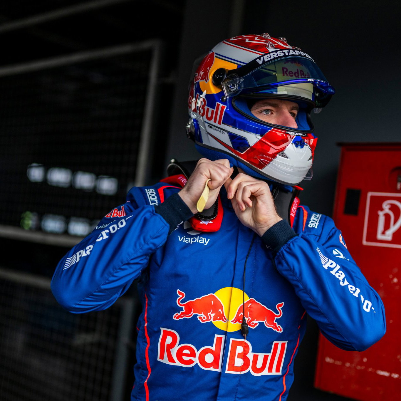 Verstappen at the Nurburgring