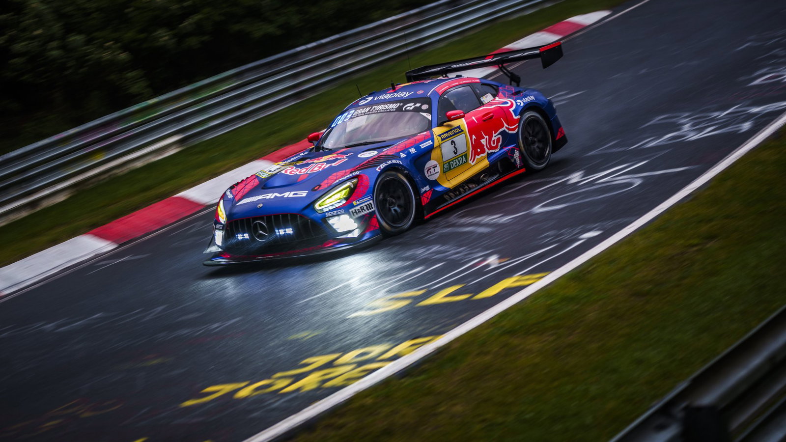 Verstappen at the Nurburgring
