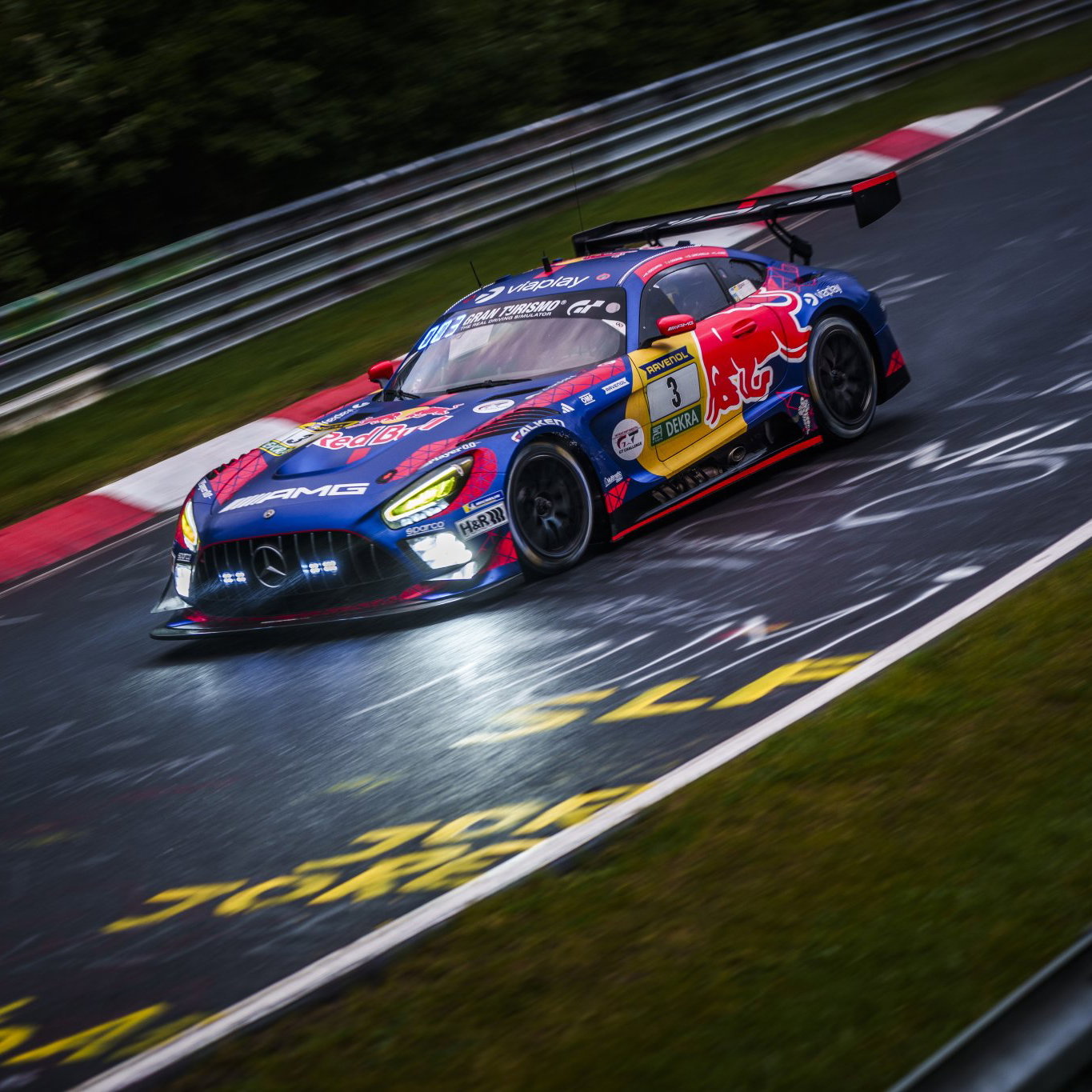 Verstappen at the Nurburgring