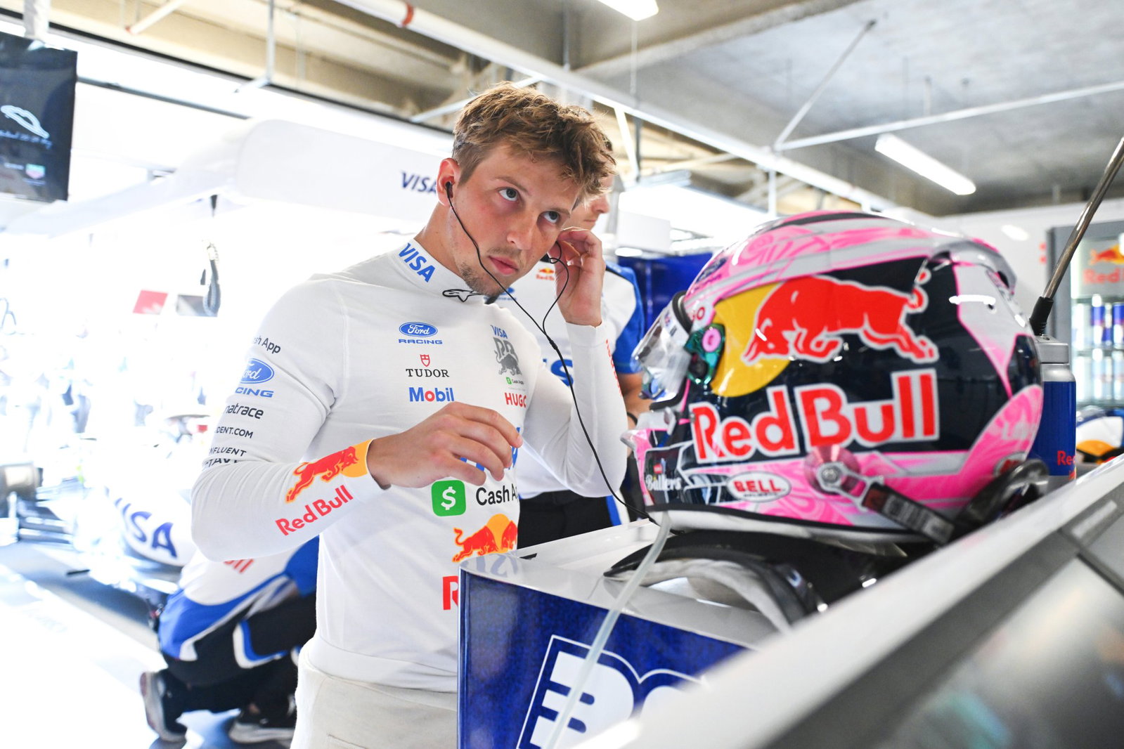 Lawson was unable to take part in sprint qualifying 
