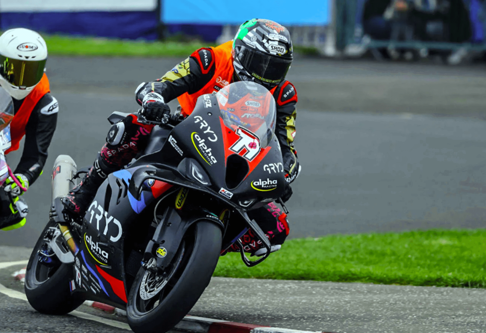Storm Stacey on BMW M1000 RR at 2026 North West 200. Credit: Pacemaker Press/North West 200.