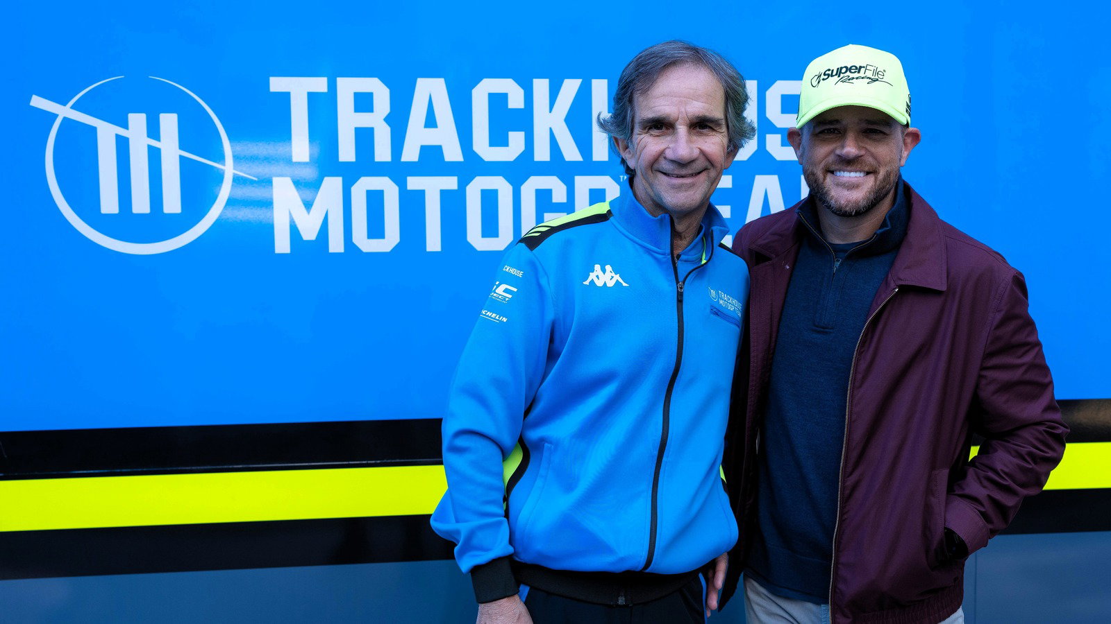 Davide Brivio, Justin Marks, 2026 Catalan MotoGP.