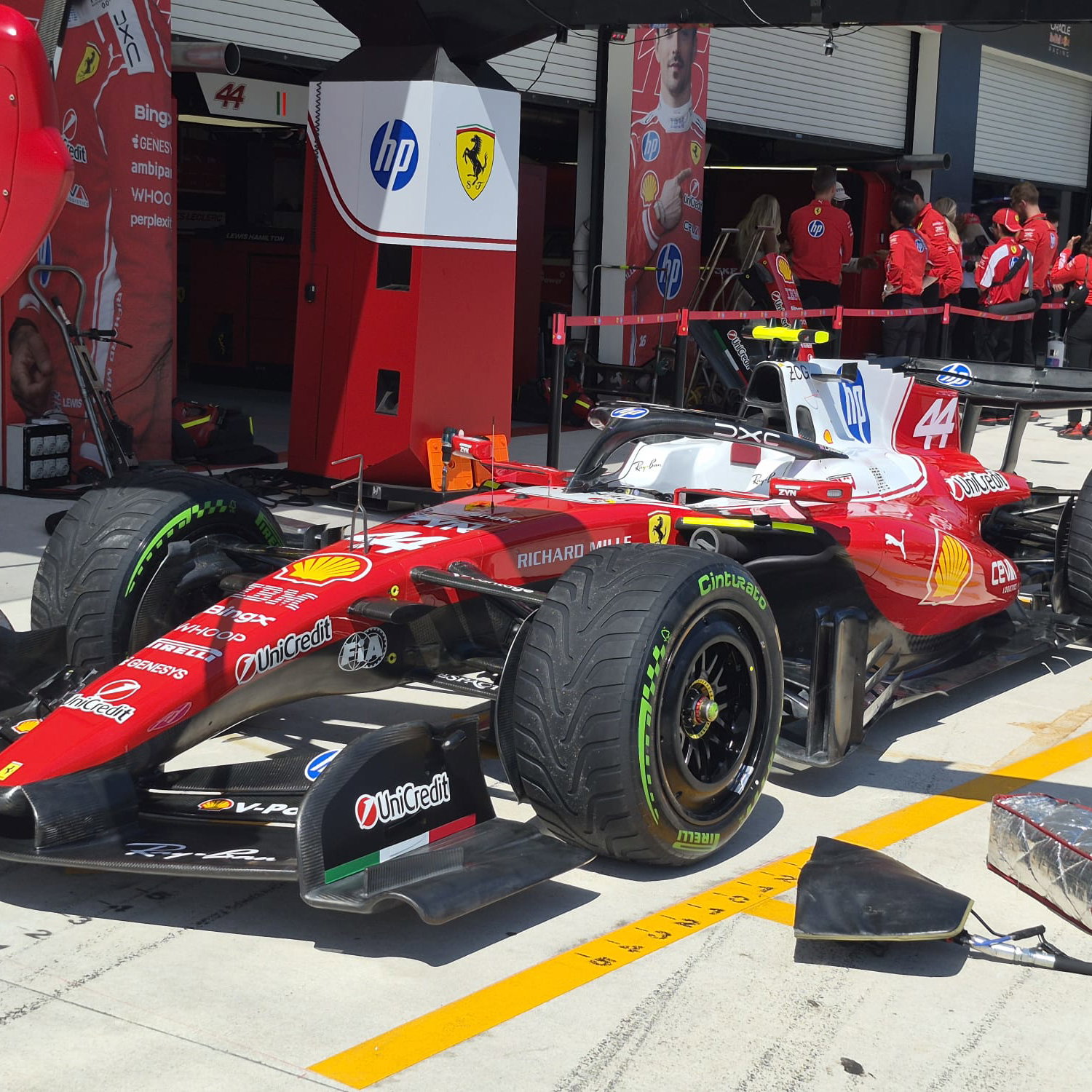 Ferrari's upgraded 2026 F1 challenger (pic: Adam Cooper)